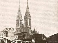 Dolac. Gradilište buduće tržnice 1929. godine